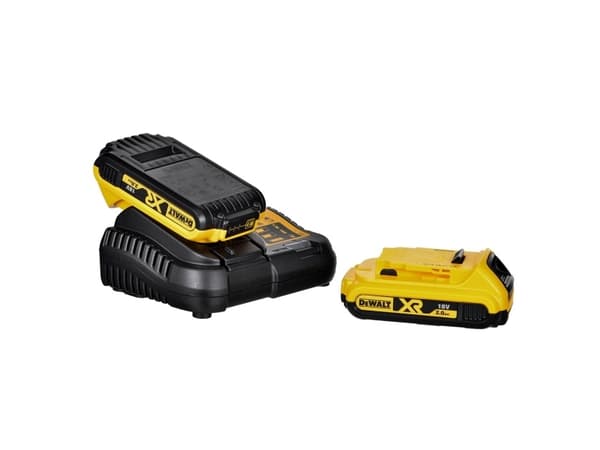DeWALT DCF809D2T-QW - Stötdrivare - sladdlös - 300 W - 1/4-tums hexuttag - 190 N·m - 2 batterier - 18 V