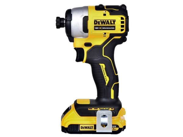 DeWALT DCF809D2T-QW - Stötdrivare - sladdlös - 300 W - 1/4-tums hexuttag - 190 N·m - 2 batterier - 18 V