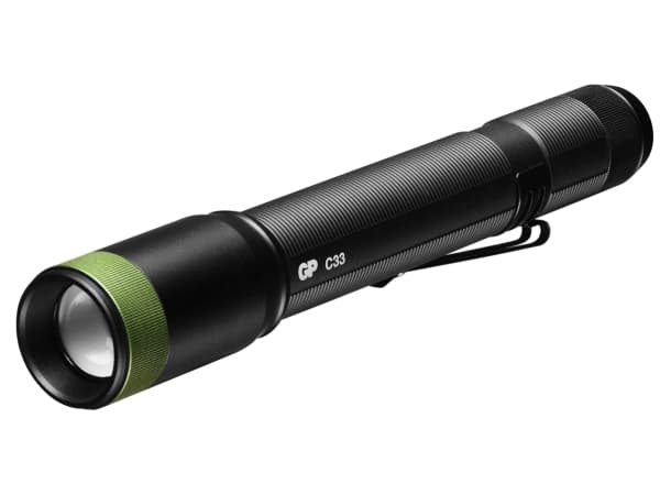 GP Discovery C33 LED (RGB) taskulamppu Paristokäyttöinen 150 lm 20 h 128 g musta, Vihreä