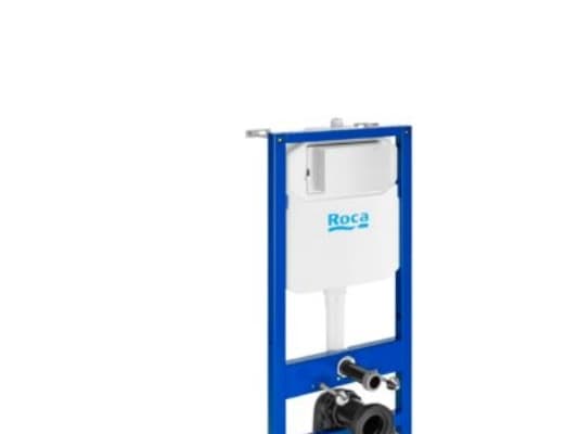 LAUFEN Roca Duplo frontbetjent indbygningscisterne: 112 cm høj, bredde 50 cm, boltafstand: 230 eller 180 mm, dobbeltskyl 4,5 / 3 liter
