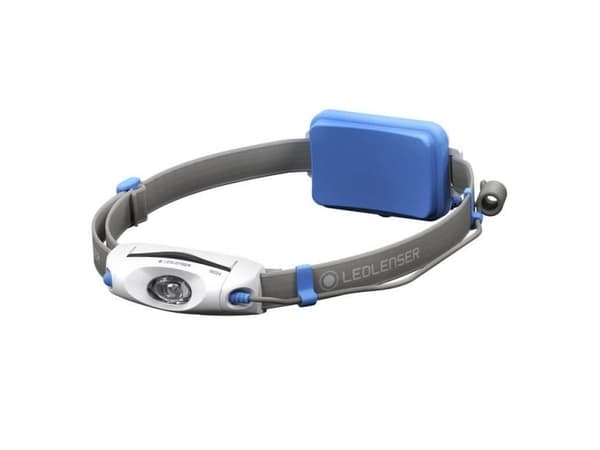 Led Lenser NEO4, Pannbandslampa, Blå, Grå, Vit, Polykarbonat (PC), Knappar, 1 m, 1 m
