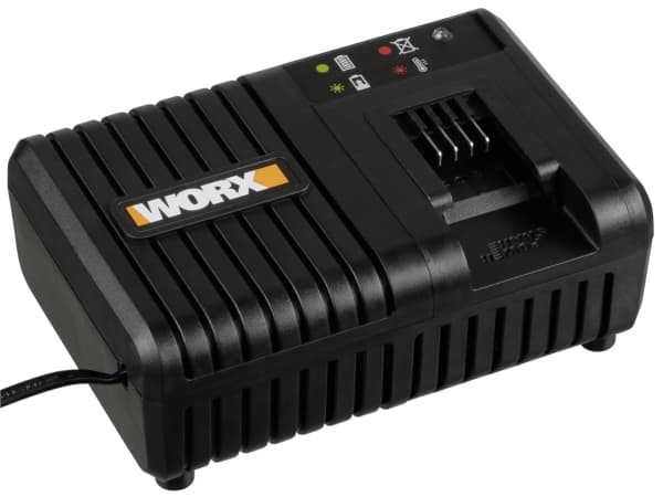 WORX WA3867, Batterilader, WORX, WA3550.1, Sort, Lithium-Ion (Li-Ion), 1,5 At
