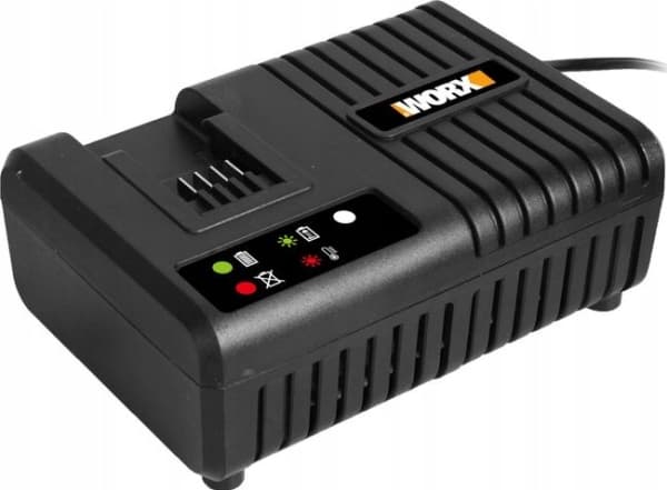 WORX WA3867, Batterilader, WORX, WA3550.1, Sort, Lithium-Ion (Li-Ion), 1,5 At