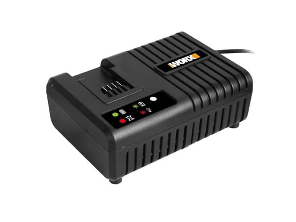 WORX WA3867, Batterilader, WORX, WA3550.1, Sort, Lithium-Ion (Li-Ion), 1,5 At