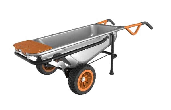 WORX WG050, Metall, Håndtruck, Sort, Oransje, Rustfritt stål, 140 kg, 2 hjul, 18 kg