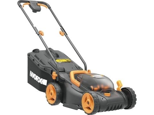 WORX WG779E.1, Perässäkäveltävä ruohonleikkuri, 450 m², 34 cm, 2 cm, 7 cm, 30 L
