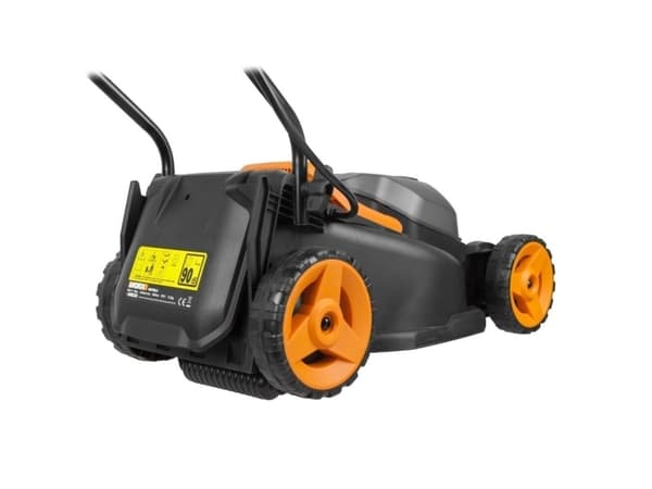 WORX WG779E.1, Perässäkäveltävä ruohonleikkuri, 450 m², 34 cm, 2 cm, 7 cm, 30 L