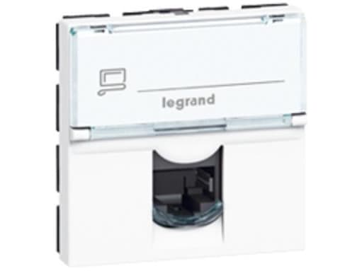 Legrand 076576, RJ-45, 2 moduler, STP, 6a, Hvit, 493 g
