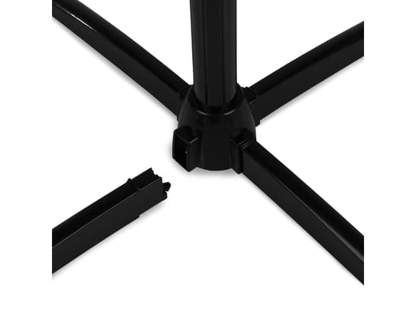 Tristar VE-5899, Kotitaloustuuletin lavoilla, Musta, Lattia, Muovi, 53,29 dB, 1200 RPM