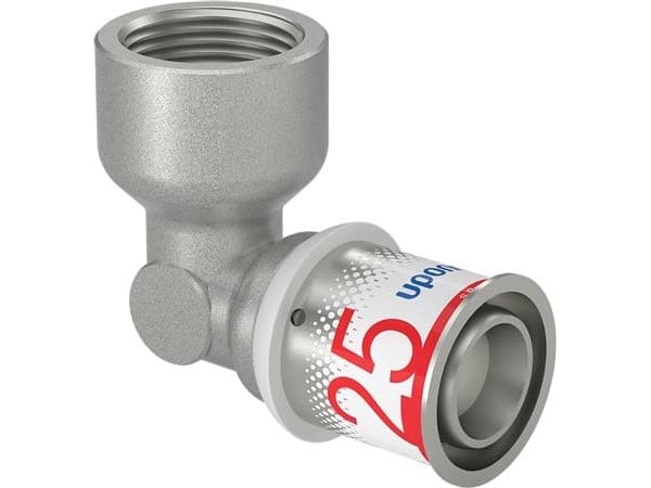 Uponor S-Press PLUS presvinkel 90° muffe/muffe 25 mm x 34"