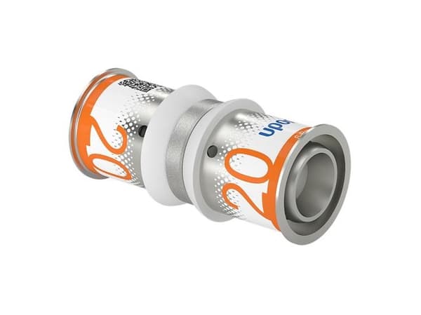 UPONOR S-PRESS PLUS dobbelt muffe 20-20