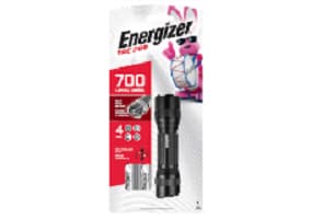 Energizer Tactical 700, Käsikokoinen taskulamppu, Musta, Alumiini, Painikkeet, 1 m, IPX4 musta