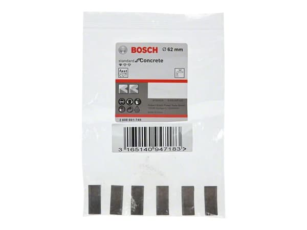 Bosch Standard for Concrete - Core cutter segment - for betong - 6 deler