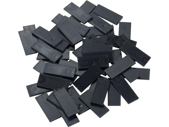 TRIARCA BRIK SORT BLANK til KS-skabe 1/8 - (50 stk.)