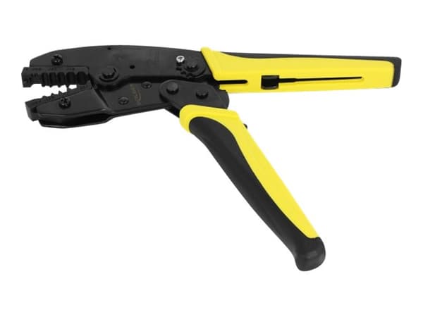Delock Universal Coax Crimping Tool for 7 different diameters - Krampeverktøy - svart, gul