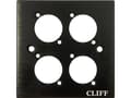 Miniatyrbild 2 av 2: Cliff CP30500C Monteringsplatta Svart 1 st