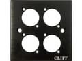 Miniatyrbild 1 av 2: Cliff CP30500C Monteringsplatta Svart 1 st