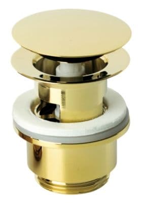 Damixa bundventil - Passer t 701434785 med klikfunktion. Messing PVD. M overløb