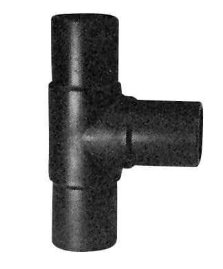PE T-kappale 90° 225mm PN10 - PE100-SDR17. GF