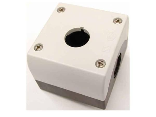 Eaton M22-I1M-SAL Uppbyggnadshölje 1 installationspunkt (Ø x H) 22 mm x 84 mm Grå 1 st