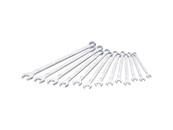 HAZET 600LG/13, 10,11,12,13,14,15,16,17,18,19,21,22,24 mm, Kromfarget, Kromfarget, Tyskland, 13 stykker