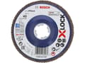 Miniatyrbild 2 av 5: Bosch Best for Metal X571 - Lamellslipskiva - för metall - 125 mm - X-LOCK - M14 - grus: 80