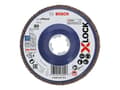 Miniatyrbild 1 av 5: Bosch Best for Metal X571 - Lamellslipskiva - för metall - 125 mm - X-LOCK - M14 - grus: 80