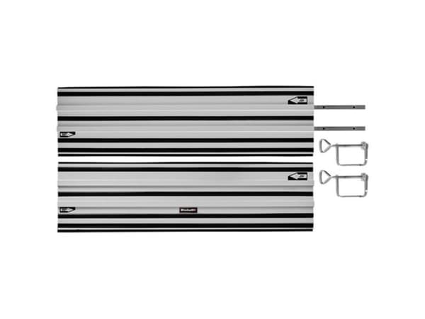 Aluminiumskenor till sänksåg 2x1000 mm