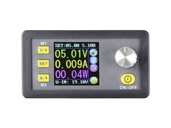 Joy-it JT-DPH5005 laboratoriestrømforsyning, justerbar 0 - 50 V 0 - 5 A 250 W skruterminaler fjernkontrollerbar, programmerbar, slank design Antall u
