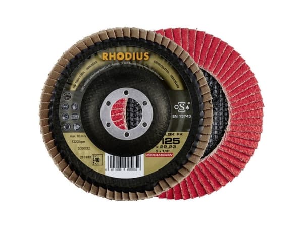Rhodius 210184 Lamelskiver Diameter 125 mm N/A 1 stk