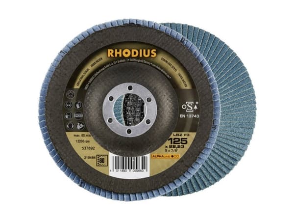 Rhodius 210484 Lamelskiver Diameter 125 mm N/A 1 stk