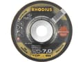 Miniatyrbild 1 av 2: Rhodius 210656 RS580 SPEED Skrubskive forkrøppet 115 mm 22.23 mm 1 stk
