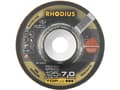 Pikkukuva 2 / 2: Rhodius 210659 RS580 SPEED Kuurauslevy offset 230 mm 22,23 mm 1 kpl