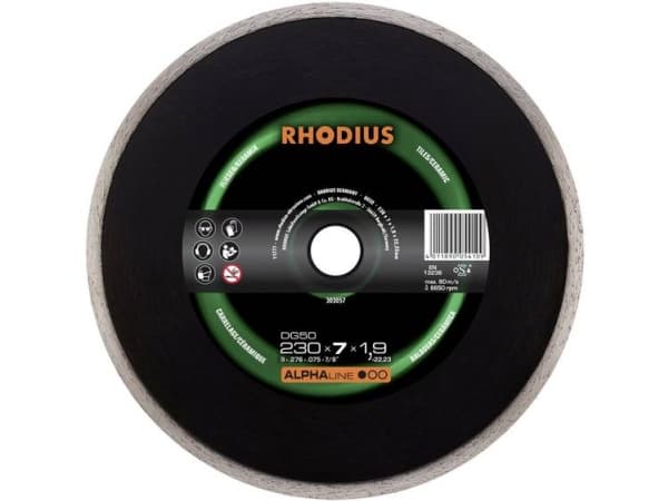 Rhodius DG50 timanttiterä 115 x 5,0 x 1,6 x 22,23 mm Rhodius DG50 1,6 mm 115 mm 1 kpl 1 kpl