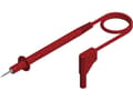 Pikkukuva 1 / 3: SKS Hirschmann PL 2700 S W r Prøveledning [Testspids - 4 mm-stik] 1.00 m Rød