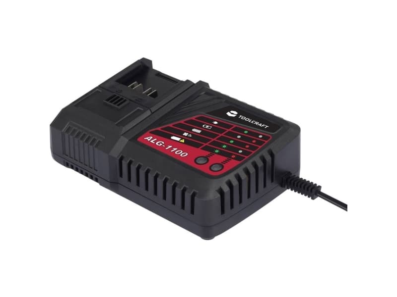 Værktøjs-batteri-opladningsteknik TOOLCRAFT ALG-1100 / TAWB-200 Li-Ion