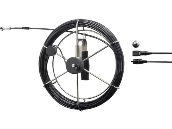 VOLTCRAFT BS-9.8mm/20m Endoskop-sonde 20 m Vandtæt, LED-belysning