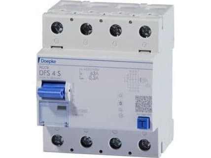 Doepke Schaltgeräte GmbH Vikavirtasuojakytkin DFS4 040-4/0,30-A S (DFS4040-4/0,30-AS)