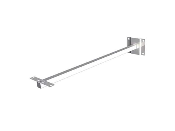 ESYLUX Wall Arm 700 BK, Svart, Stål, 1 kg, 700 mm, 40 mm, 40 mm