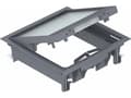 Miniatyrbild 1 av 4: OBO Bettermann GES4-2U10T 9011 Apparatindsats