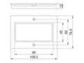 Miniatyrbild 4 av 4: OBO Bettermann T4B P7 9011 Cover
