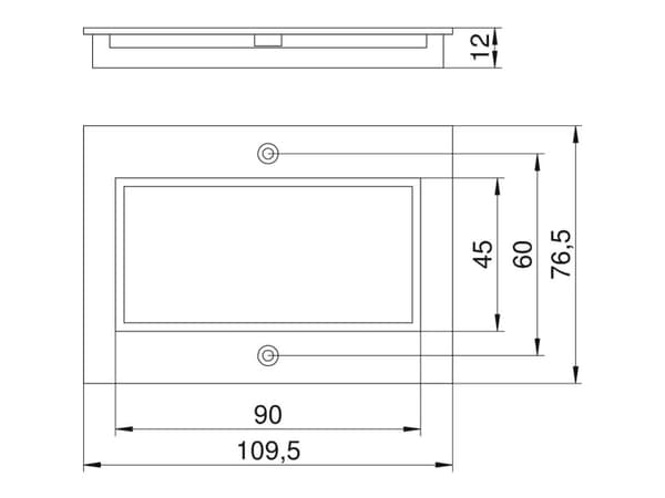 OBO Bettermann T4B P7 9011 Cover
