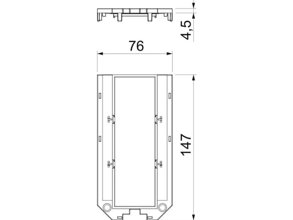 OBO Bettermann UT4 P3 Cover