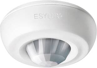 ESYLUX EB10430855 Loft-tilstedeværelsesalarm Overflademonteret 360 ° Hvid IP40