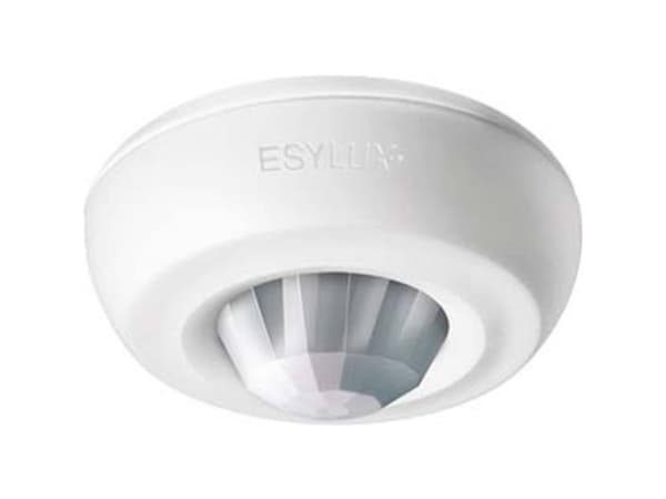 ESYLUX EB10430855 Loft-tilstedeværelsesalarm Overflademonteret 360 ° Hvid IP40
