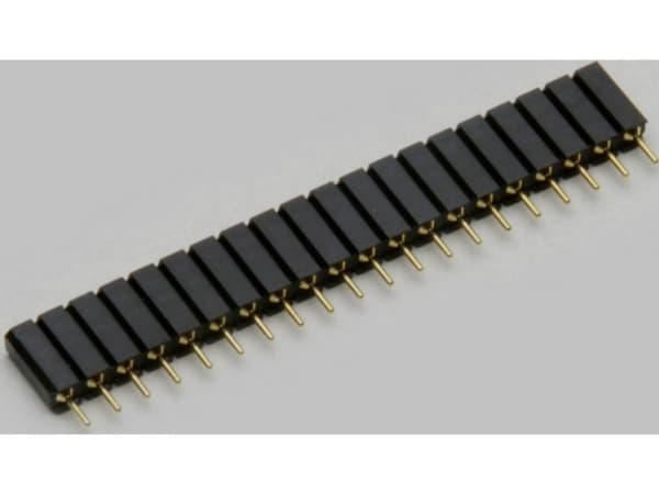 TRU COMPONENTS Bøsningsliste (præcision) Antal rækker: 1 Poltal hver række: 36 TC-2506415 1 stk