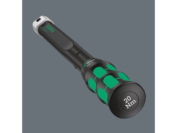 Wera CLICK-TORQUE XP 4, Momenttiavain, Nm, Mekaaninen, 20 - 250 Nm, Musta, Vihreä, 45,7 cm