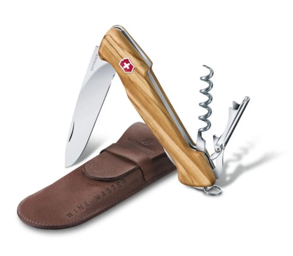 Victorinox Wine Master, Klappkniv med lås, Multiverktøyskniv, Klipp punkt, Tre, Sølv, 6 verktøy