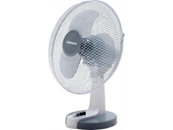 Termozeta Windzeta 30 - Kjølevifte - bordtopp - 30 cm - hvit/grå