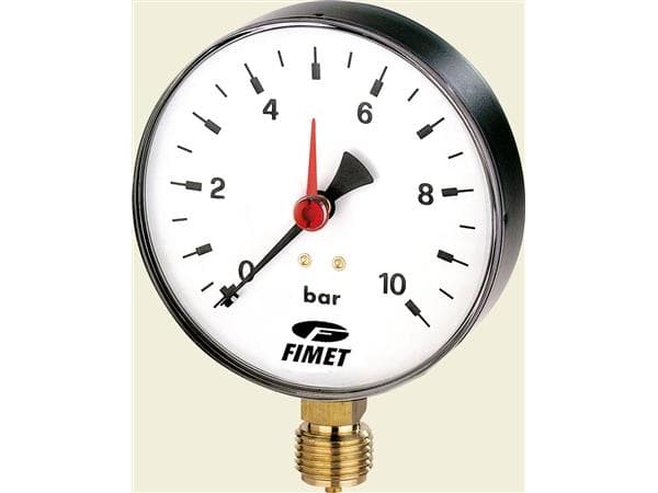 MANOMETER Ø80X1/2 0-10 BAR/MWS